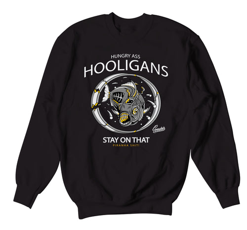Retro 3 Cool Grey Hooligans Sweater