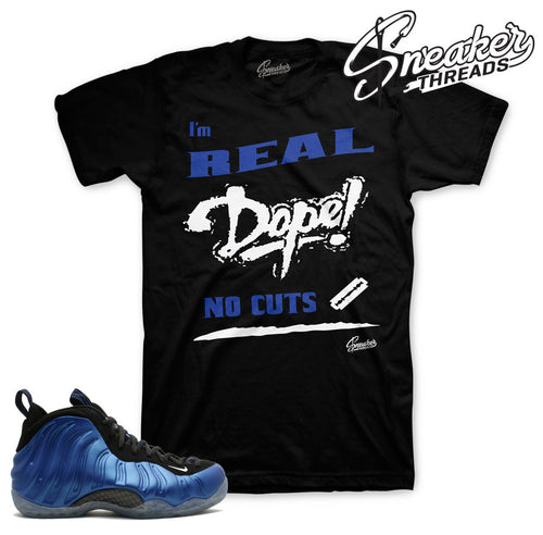 Foamposite royal shirts match royal one foamposites.