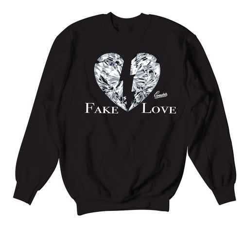 Retro 5 Anthracite Love Sweater