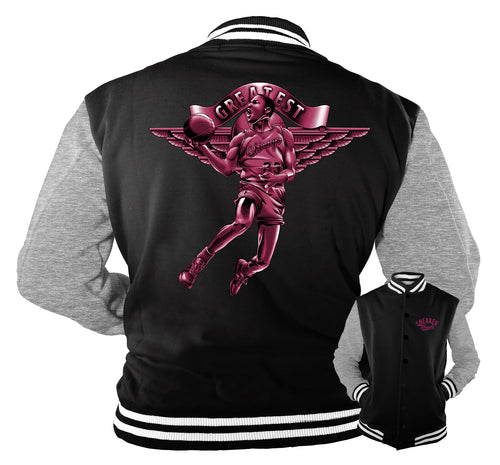 Retro 1 Bordeaux Greatest Varsity Jacket