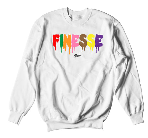 Sweaters match jordan 10 wings all star sneakers.