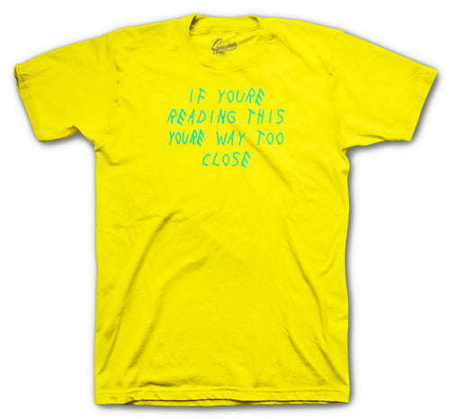 Dunk SB Grateful Too Close Shirt - Yellow