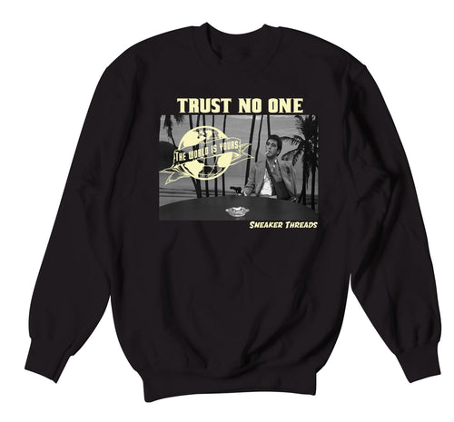 sweatshirt designed to match the yeezy alien 380 sneakers