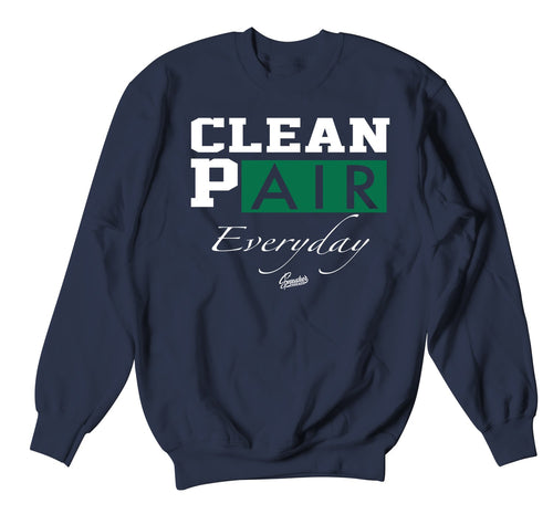 Sweaters match Jordan 5 oil grey sneakers retro 5s.