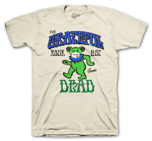 Dunk SB Grateful Alive Shirt - Sail/Green