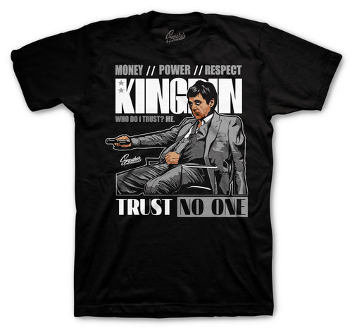 Official matching tees match Jordan 11 cool grey shoes