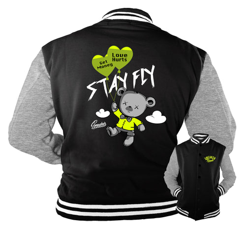 Retro 4 Neon 95 Money Over Love Jacket