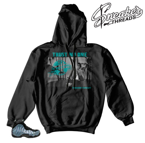 Abalone foampoiste hoodies match foam aurora green sweatshirts.