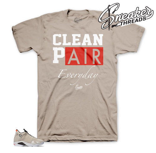 Jordan 14 desert sand | Clean pair everyday.