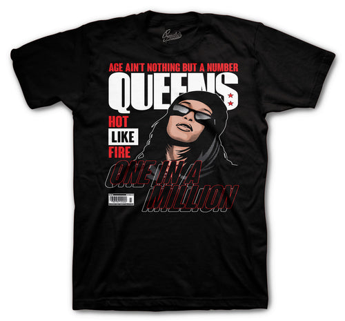 Retro 11 IE Bred Queens Shirt