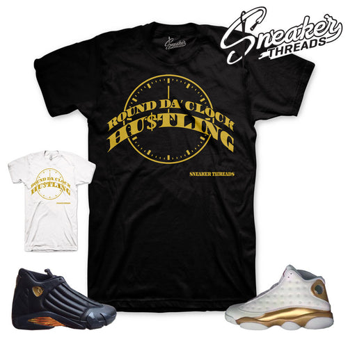 Jordan dmp clothing match Jordan 13 and 14 sneakers pack.