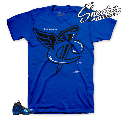 Flightposite royal sneaker tees to match flightposite shoes | sneaker tees