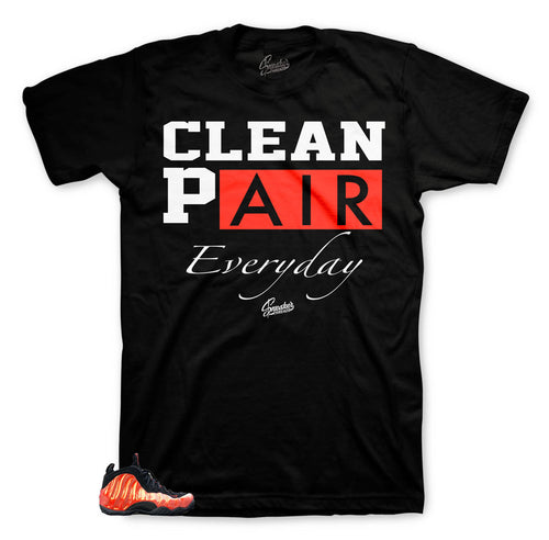 Foamposite Habanero Red Everyday cool Shirts