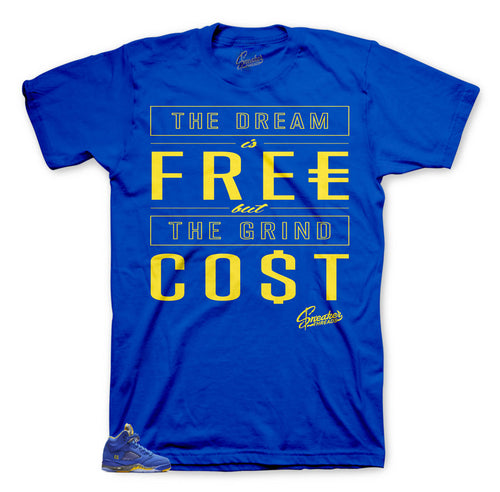 Shirt collection to match retro Jordan 5 Laney sneakers