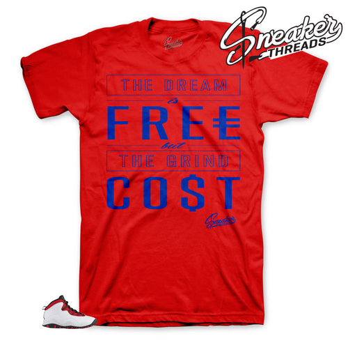 Cost Shirt for Jordan 10 Westbrook