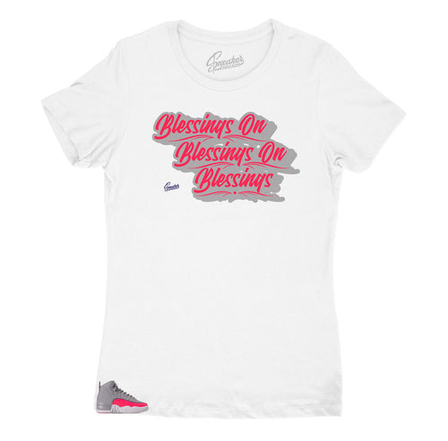 Jordan 12 Super Bowl, Dripping Lips Women's Shirts