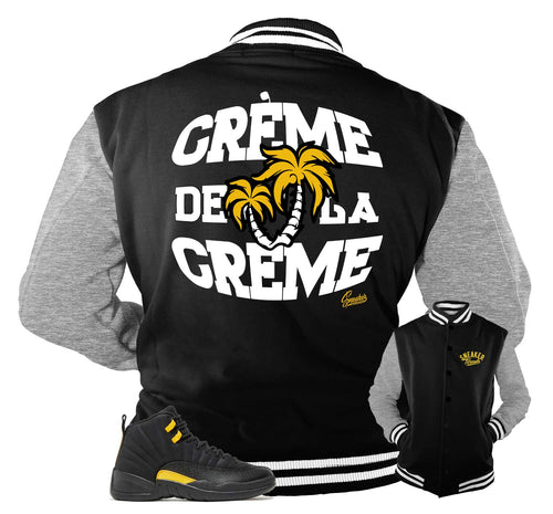 Retro 12 Black Taxi Creme Jacket