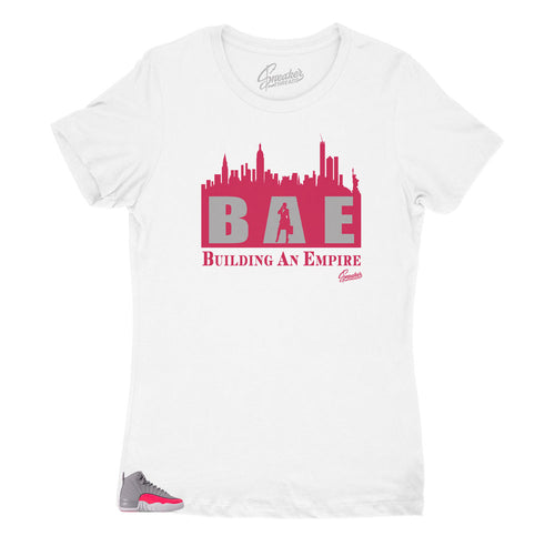 Womens - Retro 12 Racer Pink Bae Shirt