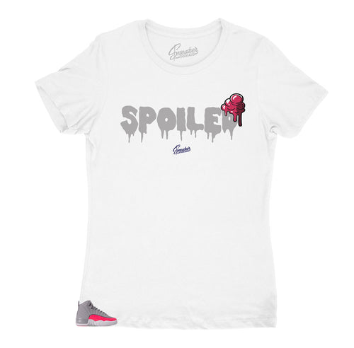 women's tees created to match the Jordan 12 racer pink sneaker collection 