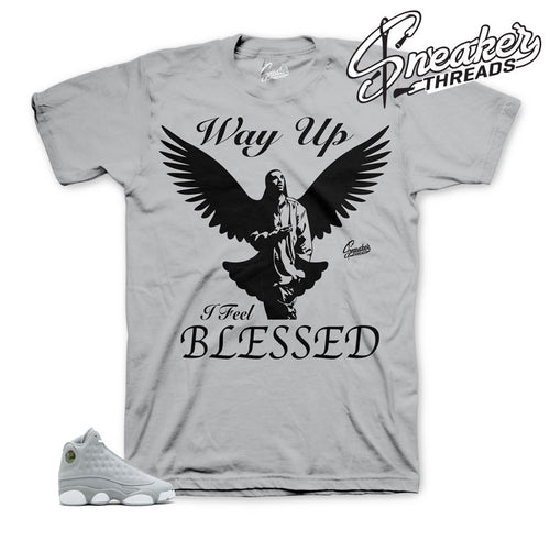 Jordan 13 wolf grey shirts match | official matching clothing.