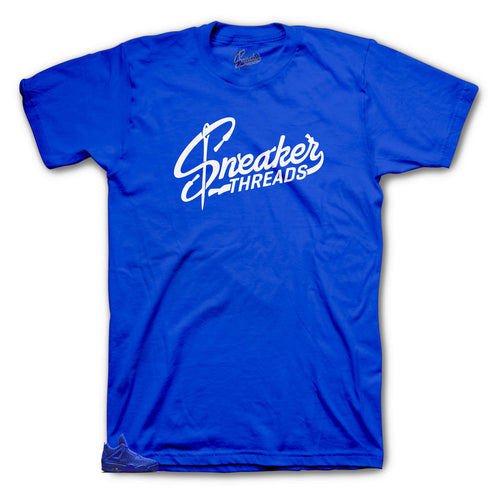Sneaker threads original tees to match Jordan 4 Royal Flyknits