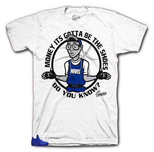 Jordan 4 Royal Flyknit Gotta Be She's shirt to match fit