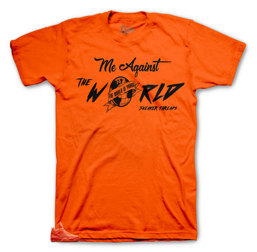 Jordan 4 range Flyjnit Against the World shirt to match