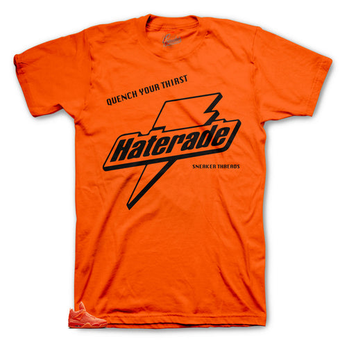 Haters shirt match for Orange 4 Flyknits