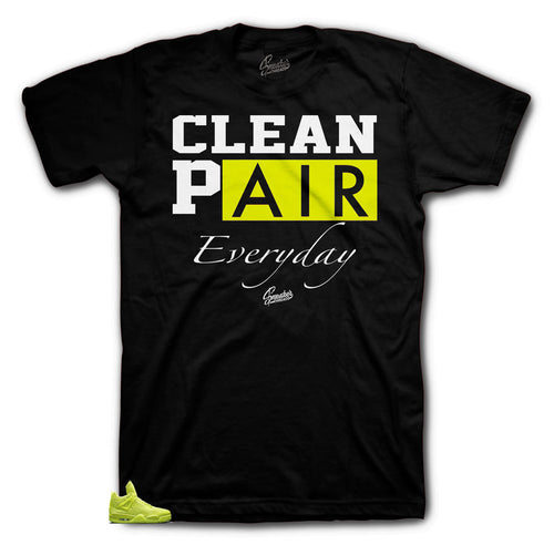 Jordan 4 Volt Flyknit Black best matching shirt