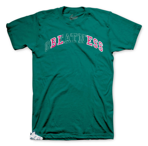 Jordan Abyss 6s matching shirt designed to match Jordan 6s Abyss