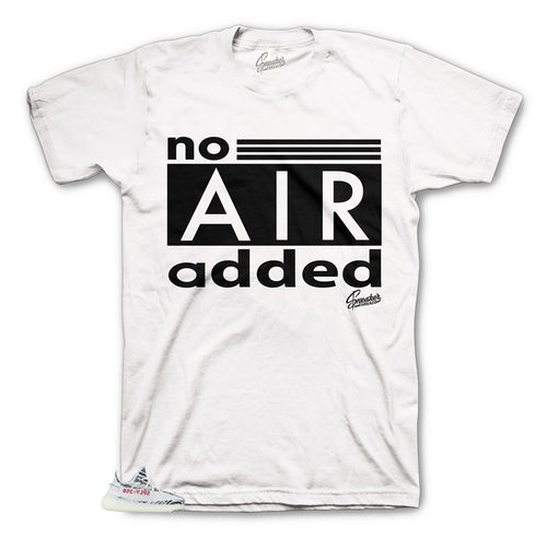 No Air added shirt to match Yeezy Boost Zebra