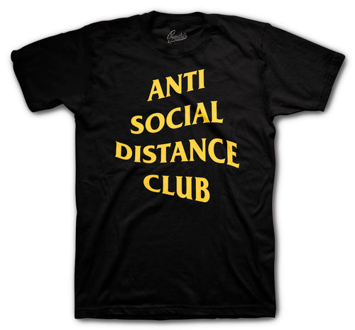 Retro 13 Gold Glitter Social Distance Shirt