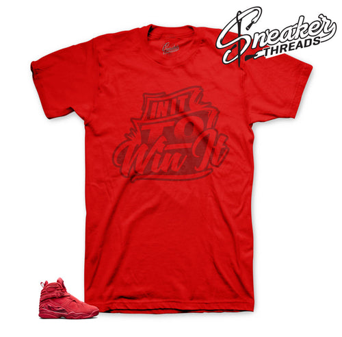 Valentin day retro 8 shirts match shoes. Jordan 8 sneaker match shirts.