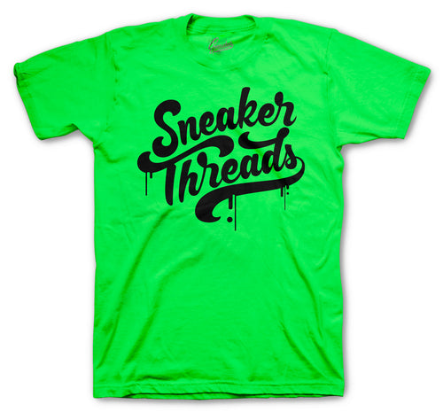 Retro 6 Electric Green ST Drip Shirt