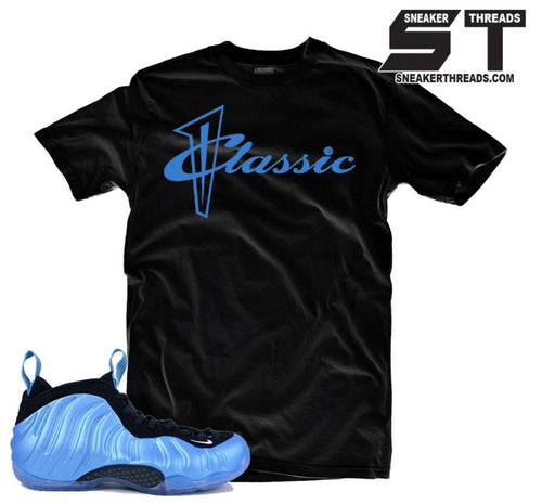 Shirts match foamposite university blue sneaker match foam university shirts.
