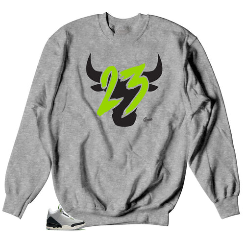 Toro Sweater  to Match Jordan Chlorophyll 3