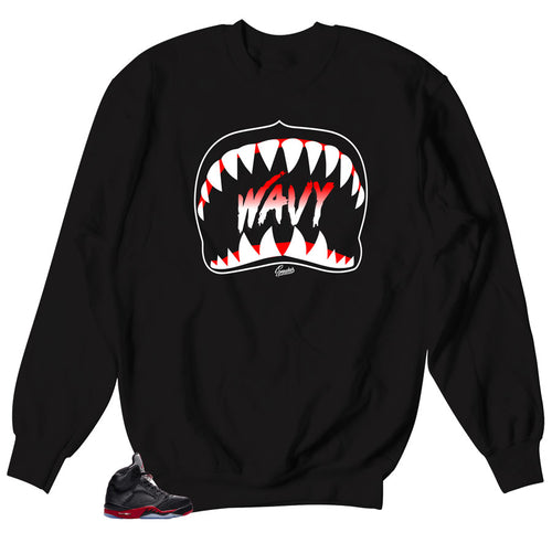 Wavy Sweater to Match Jordan 5 