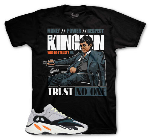 yeezy wave runner sneaker tees and outfits