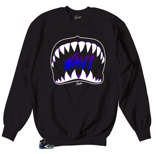Crewneck sweater designed to match the sneaker Nike Air Rookie Zoom Galaxy collection
