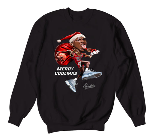 Retro 11 Cool Grey Merry Coolmas Sweater