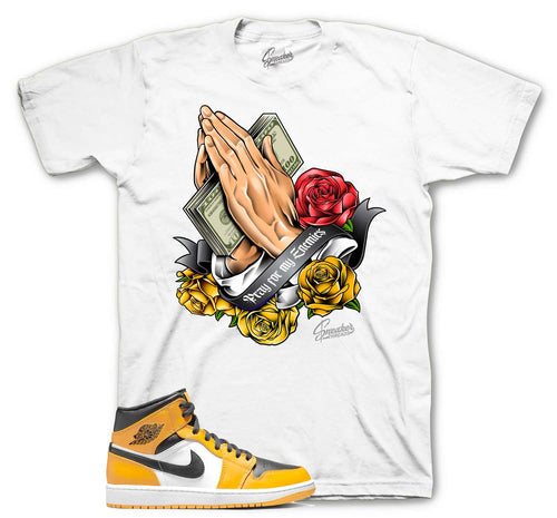 Retro 1 Taxi Pray Enemies Shirt