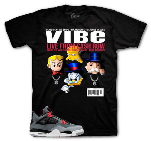 Jordan 4 infrared sneaker tees