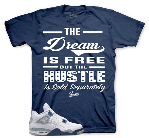 Retro 4 Midnight Navy Sold Separately Shirt
