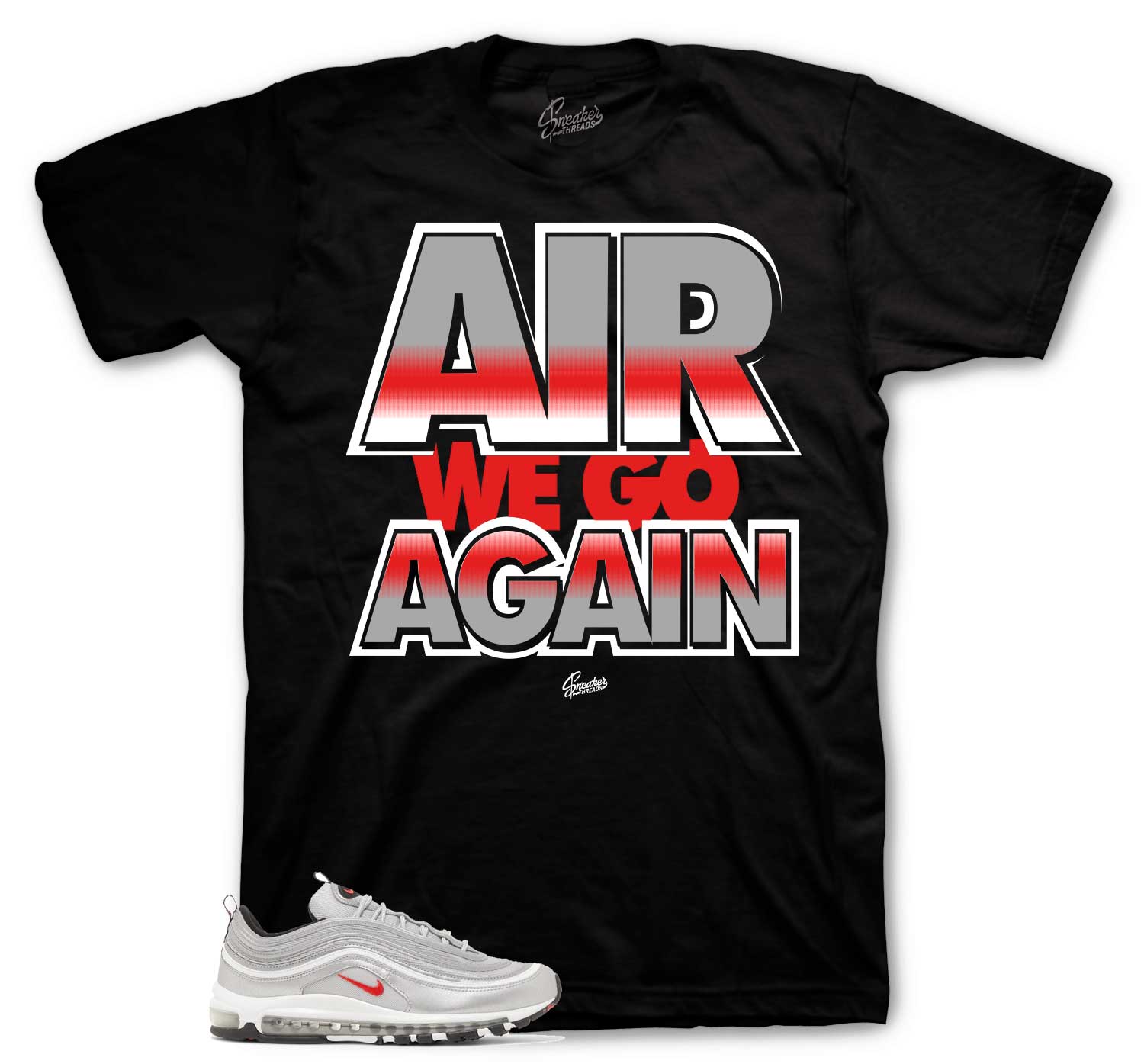 Respectvol Mortal gerucht Air Max 97 Silver Bullet Sneaker Tees And Outfits | air we go Design