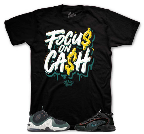 Air Max Penny Faded Spruce Focus On Cash Shirt