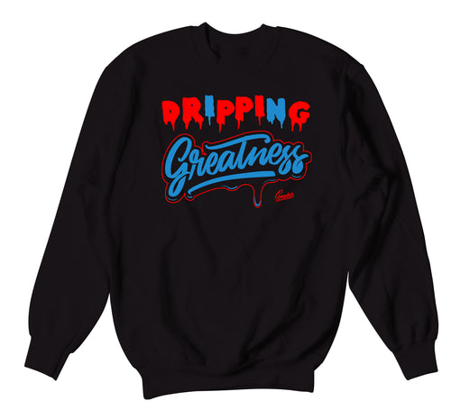 Retro 1 NC To CHI Dripping Greatness Sweater