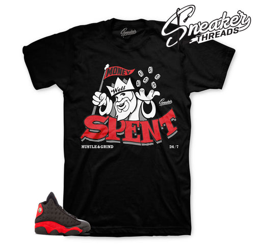 Official sneaker tee match | Jordan 13 bred tees match sneakers.