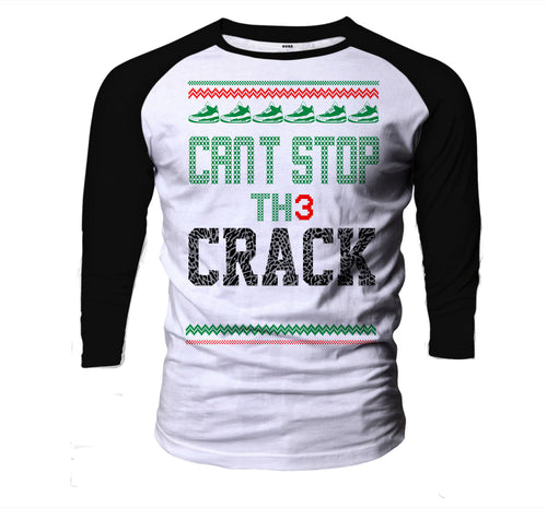 Ugly Christmas Raglan - Cant Stop