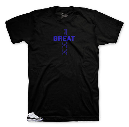 Jordan 11 Concord shoes that  match shirts | Concord Jordan 11 shoes matches black t-shirts