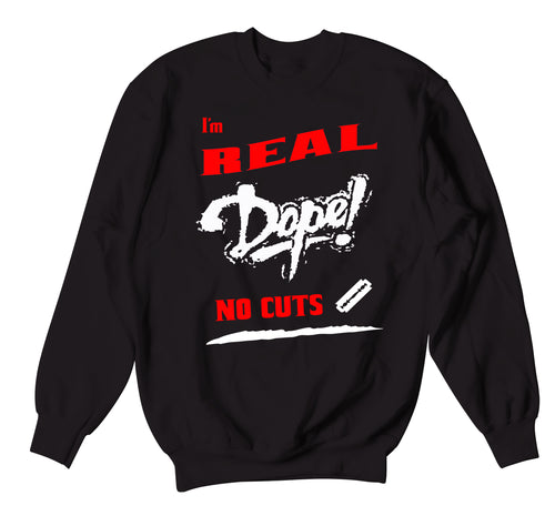 Playoff Jordan 12 low sweatshirts match retro 12 sneakers.